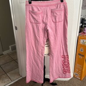 Pink Victoria’s Secret sweat pants